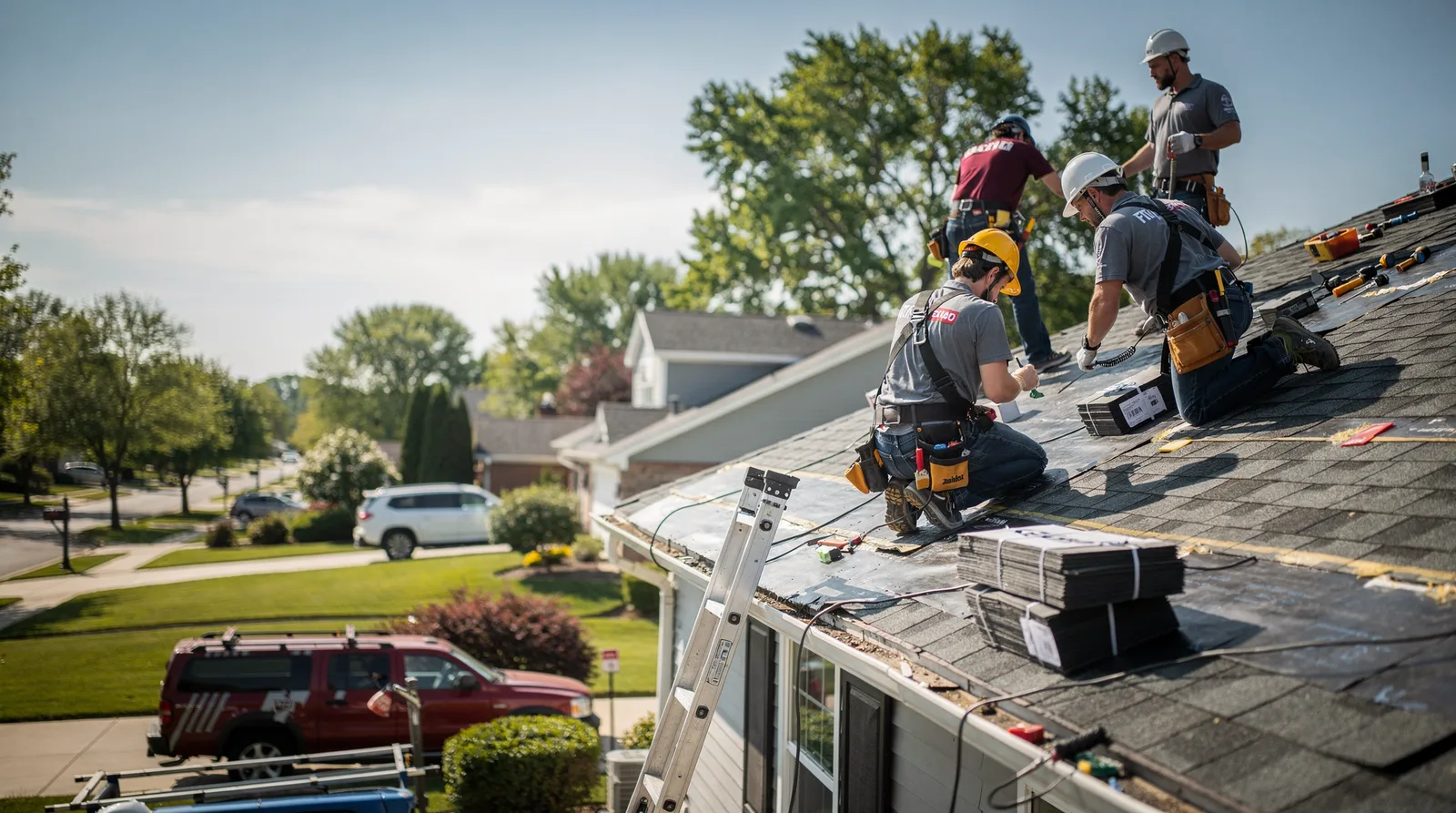 Roof Repair in Poy Sippi, WI around you